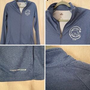 Majestic Navy Full-Zip Jacket